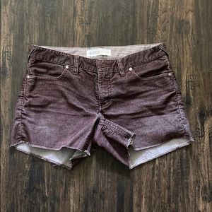 Carve Designs Oahu Corduroy Shorts Size 4